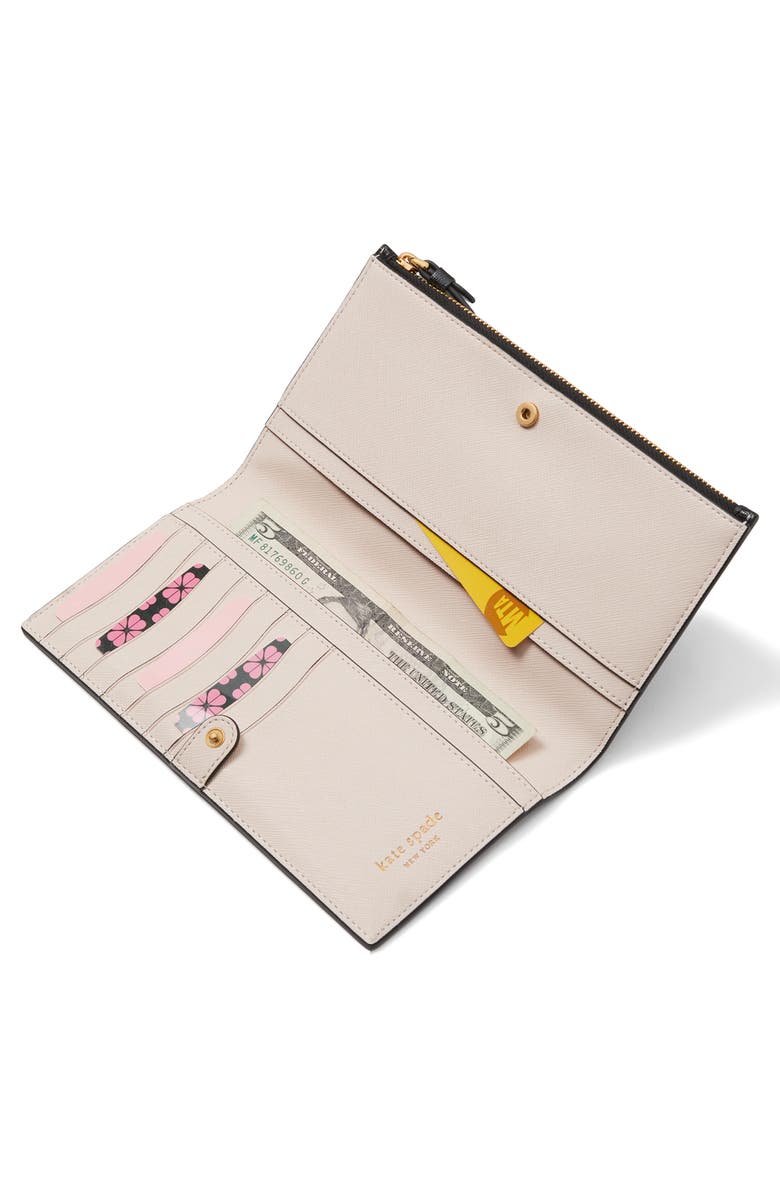 Kate Spade New York morgan saffiano leather bifold wallet, Alternate, color,