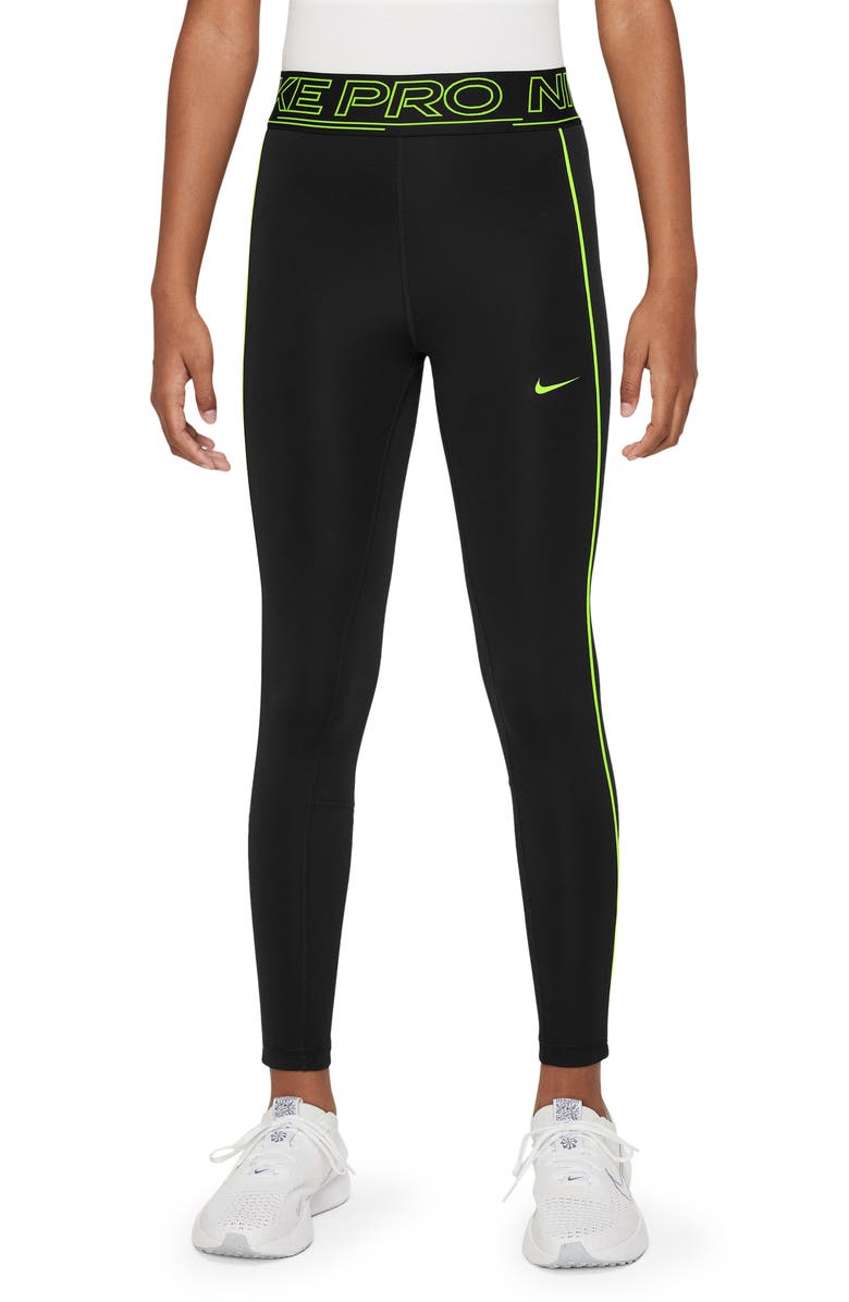 Nike Kids' Nike Pro Dri-FIT Leggings, Main, color,