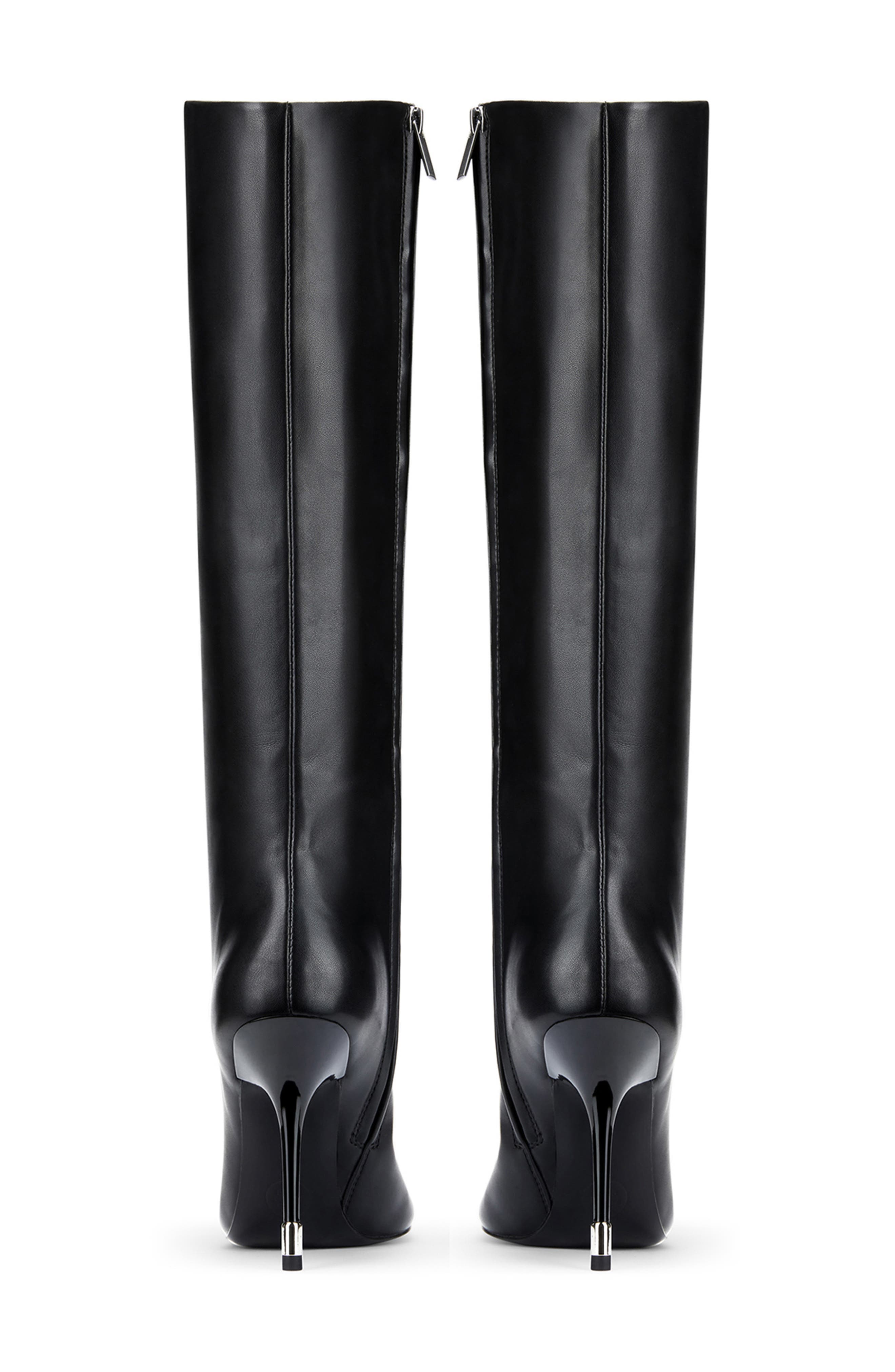 FEMME LA Prague Knee High Stiletto Boot, Alternate, color, Black