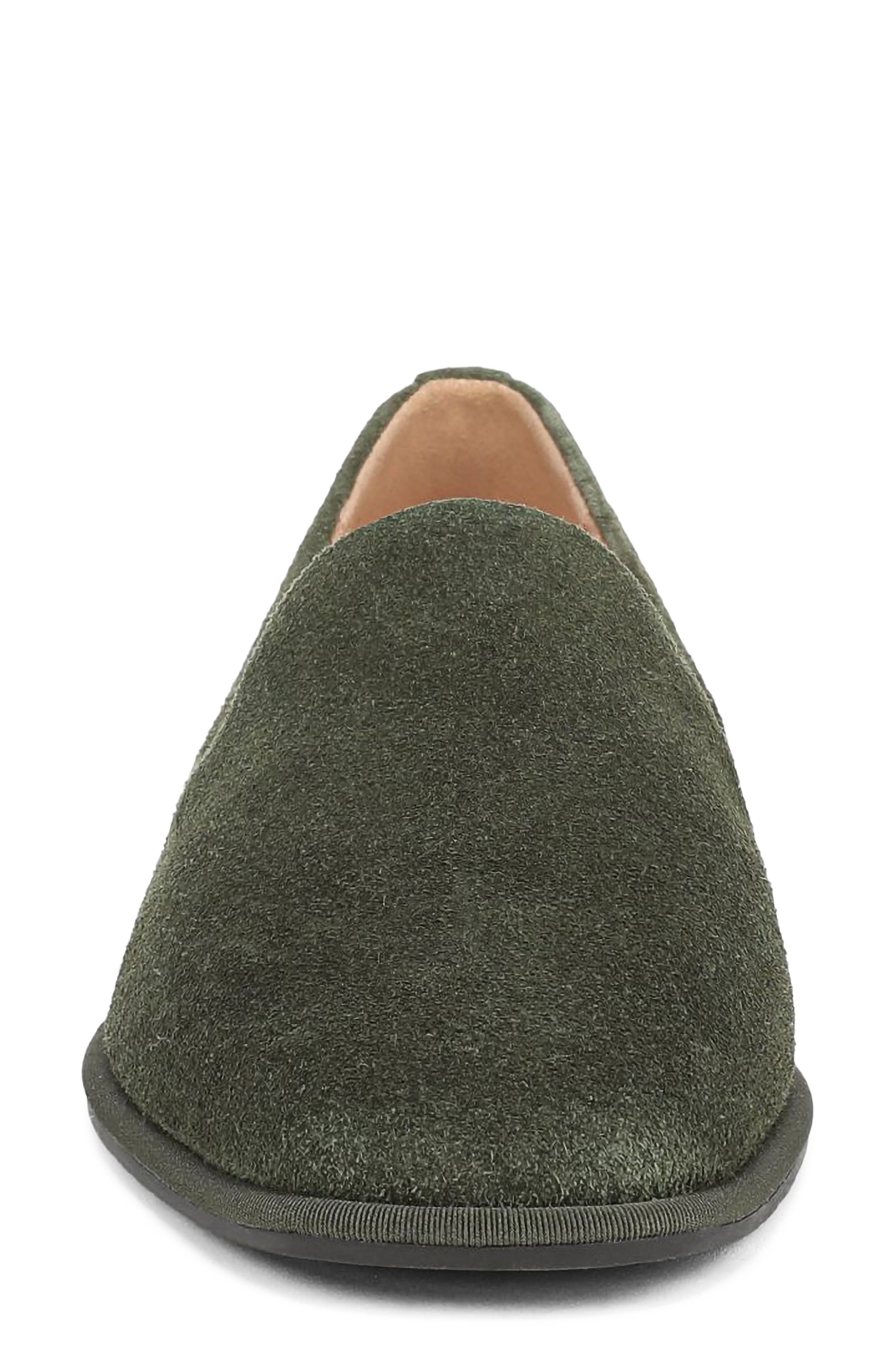 Willa 2.0 Loafer, Alternate, color, OLIVE MOSS SUEDE
