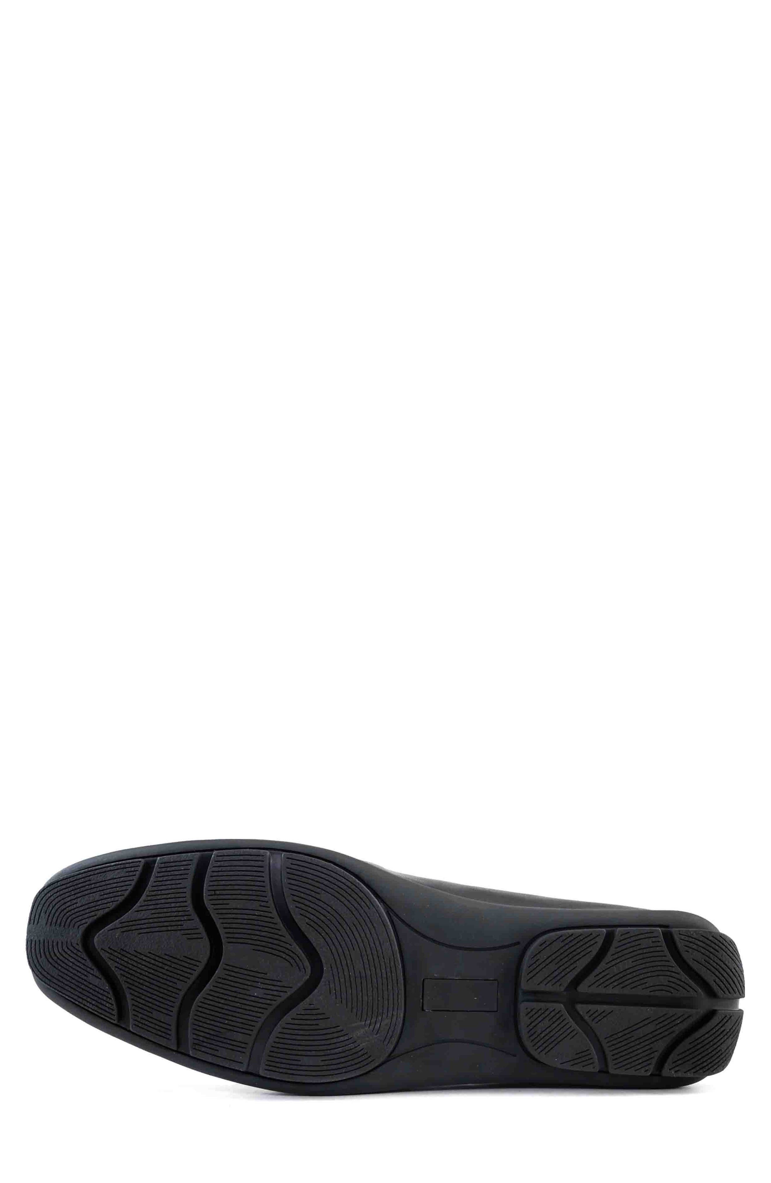 Hamilton Place  Leather Penny Driver Loafer, Alternate, color, BLACK NAPA