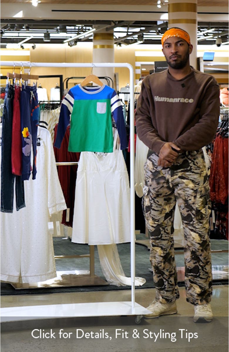 Kids' Colorblock Long Sleeve Pocket T-Shirt, sales video thumbnail