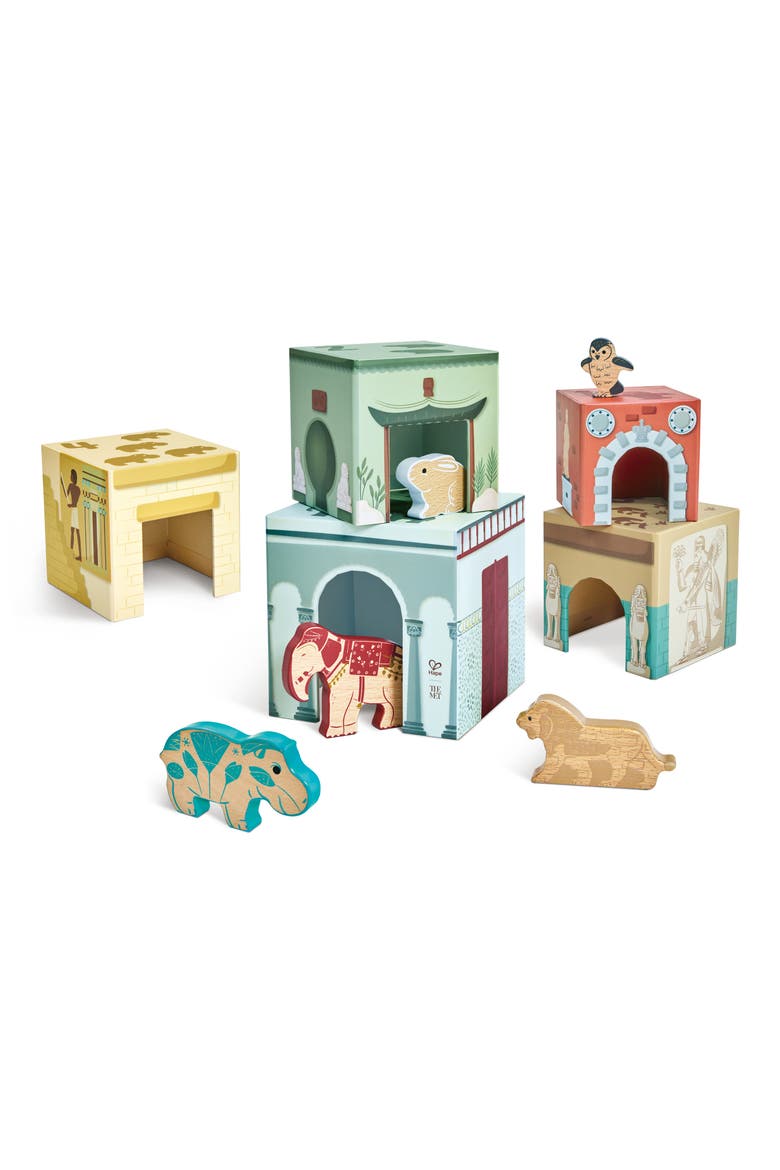 Museum Nesting Blocks Play Set, Alternate, color, MULTI