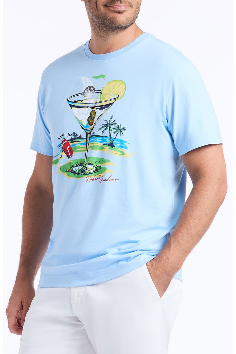Hole In Fun Graphic T-Shirt, Alternate, color, LIGHT BLUE