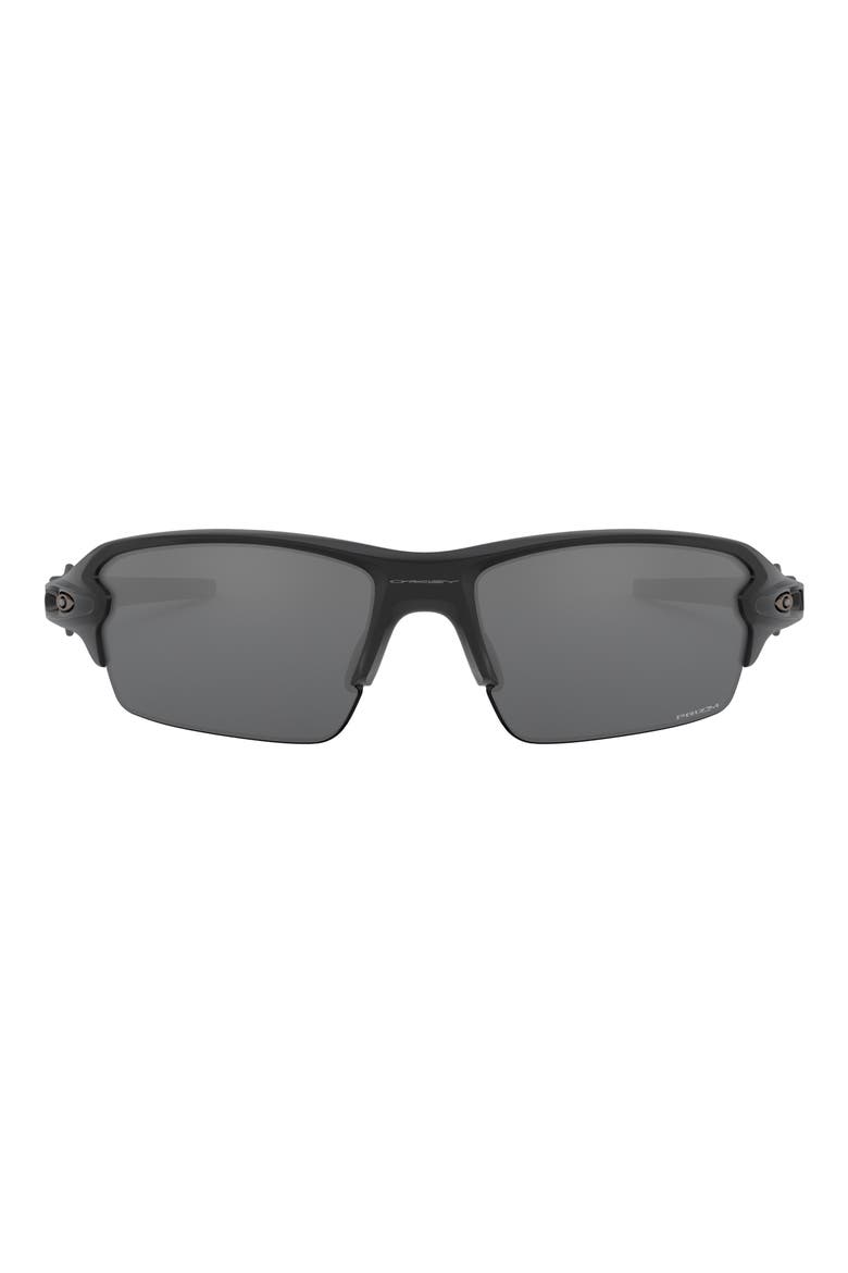 Flak 2.0 61mm Prizm™ Rectangular Sunglasses, Main, color, MATTE BLACK