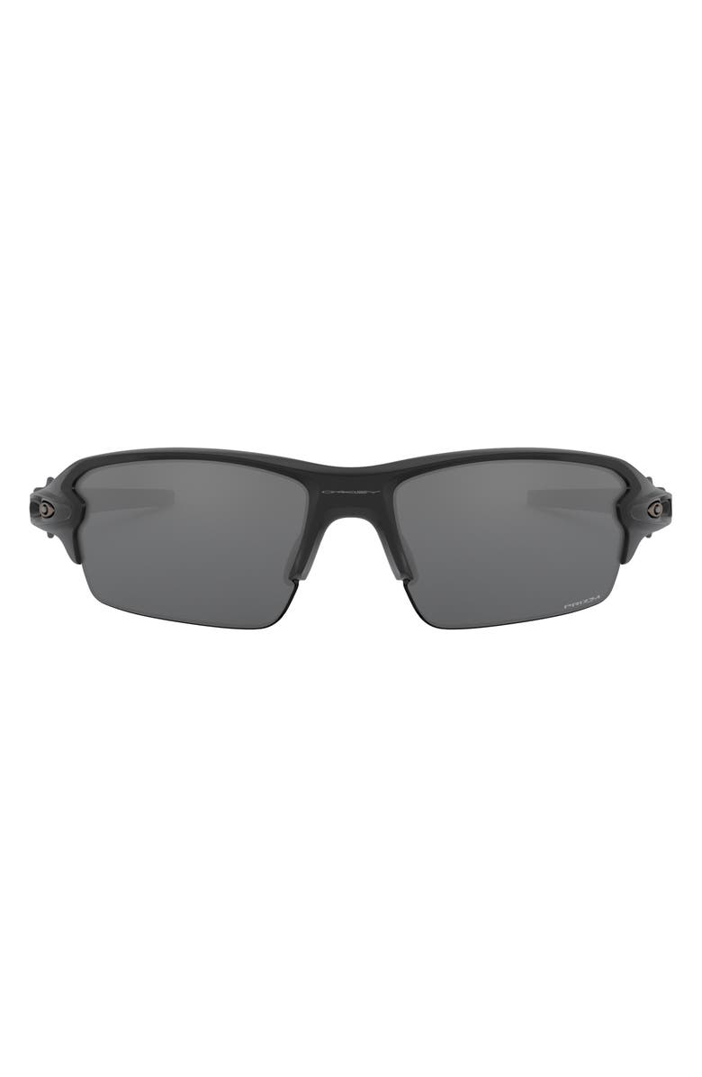 Oakley Flak 2.0 61mm Prizm<sup>™</sup> Rectangular Sunglasses, Main, color, Matte Black