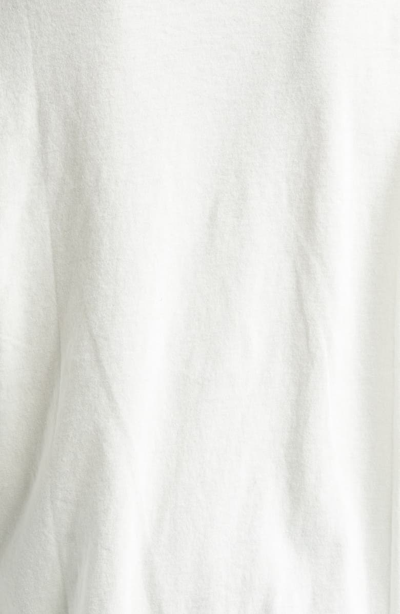 R13 Too Sober Cotton 
Cashmere Graphic T-Shirt, Alternate, color, Ecru White