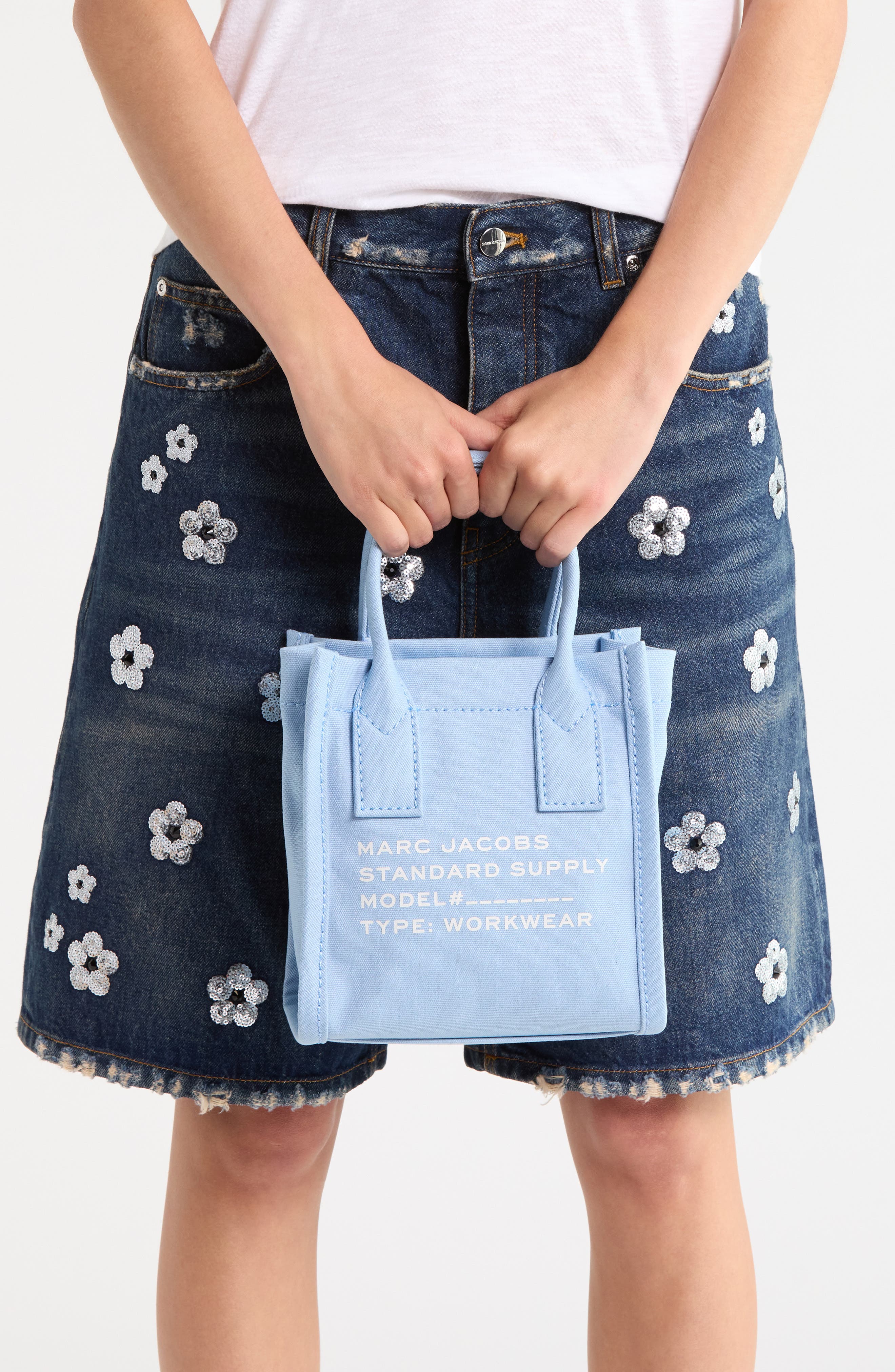 Small Canvas Standard Supply Tote, Alternate, color, CAPRI BLUE