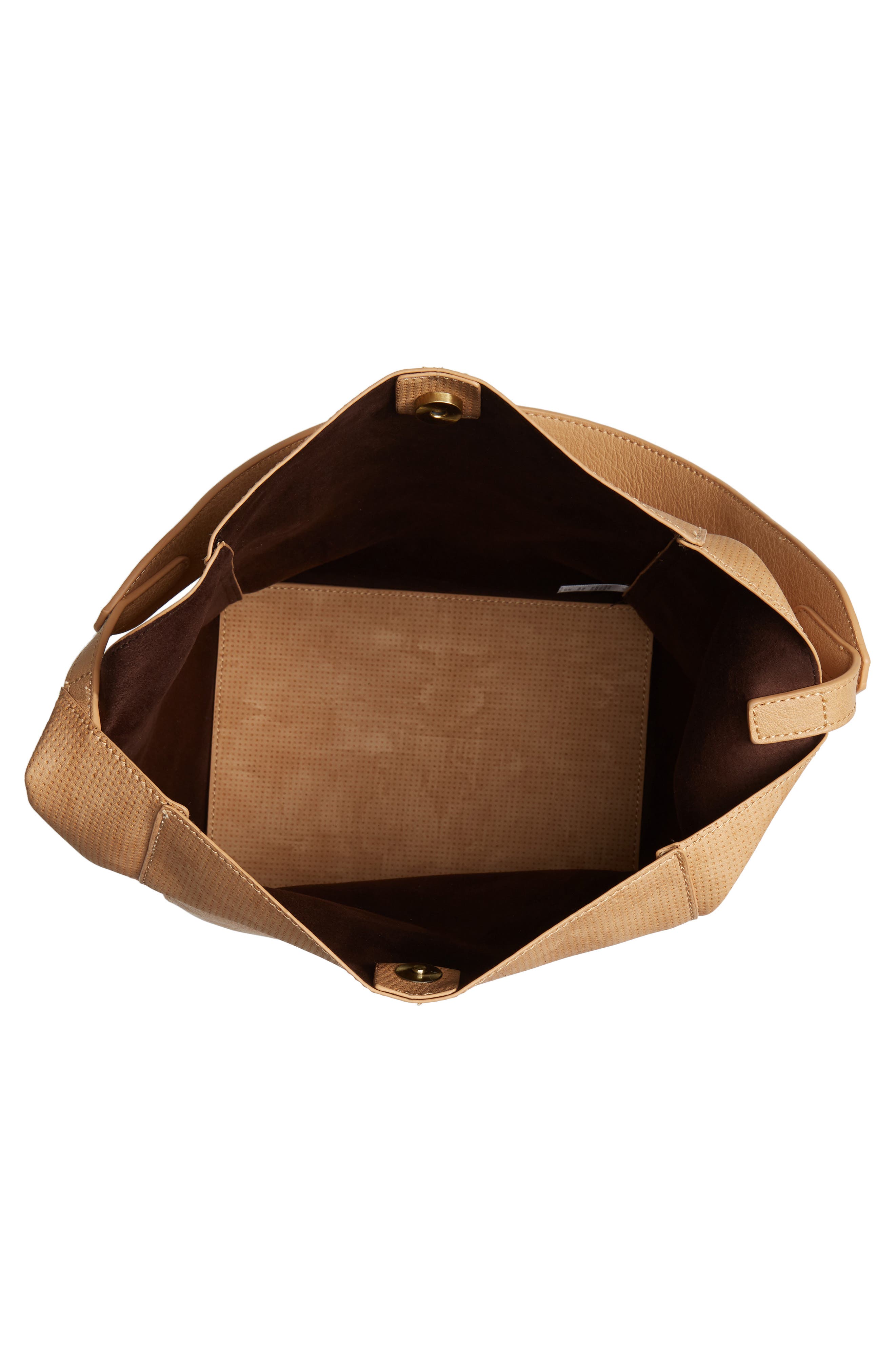 Soft Shoulder Bag, Alternate, color, BEIGE ANGORA