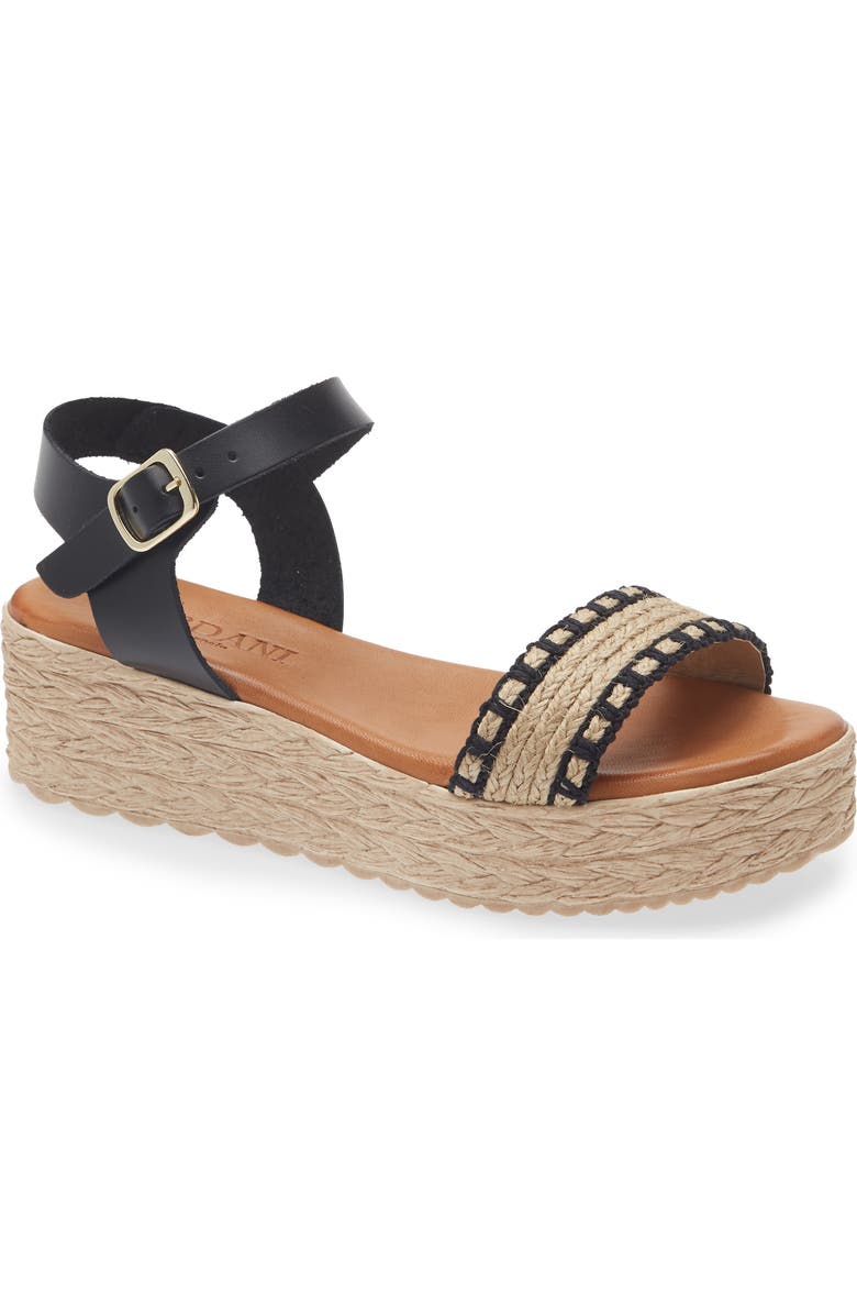 Cordani Bryce Platform Sandal, Main, color, Black
