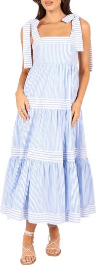 Petal & Pup Bella Stripe Cotton Maxi Dress | Nordstrom