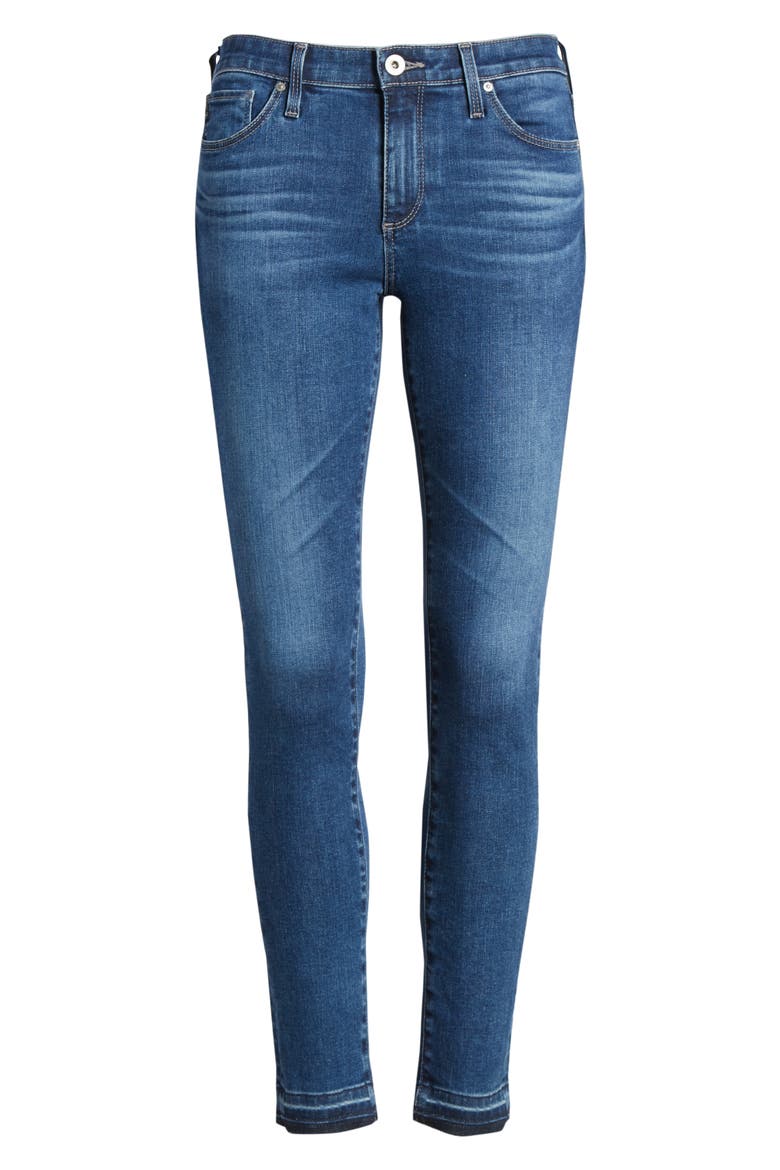 The Legging Ankle Super Skinny Jeans, Alternate, color, SEVEN SEAS