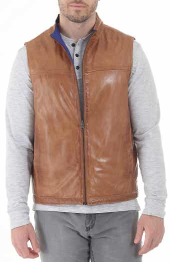 Missani Le Collezioni Lambskin Reversible Vest