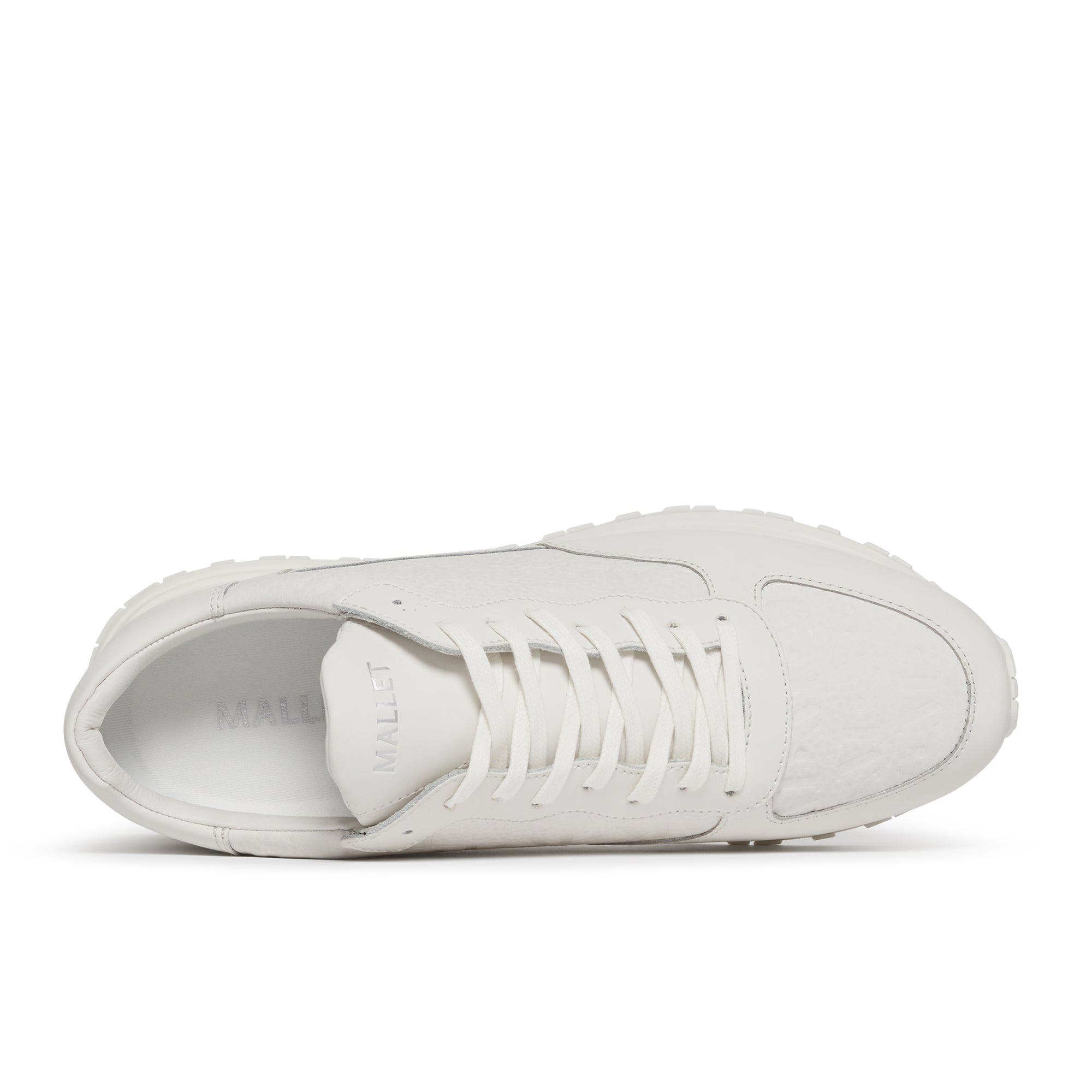 Popham Tumbled Sneakers, Alternate, color, White