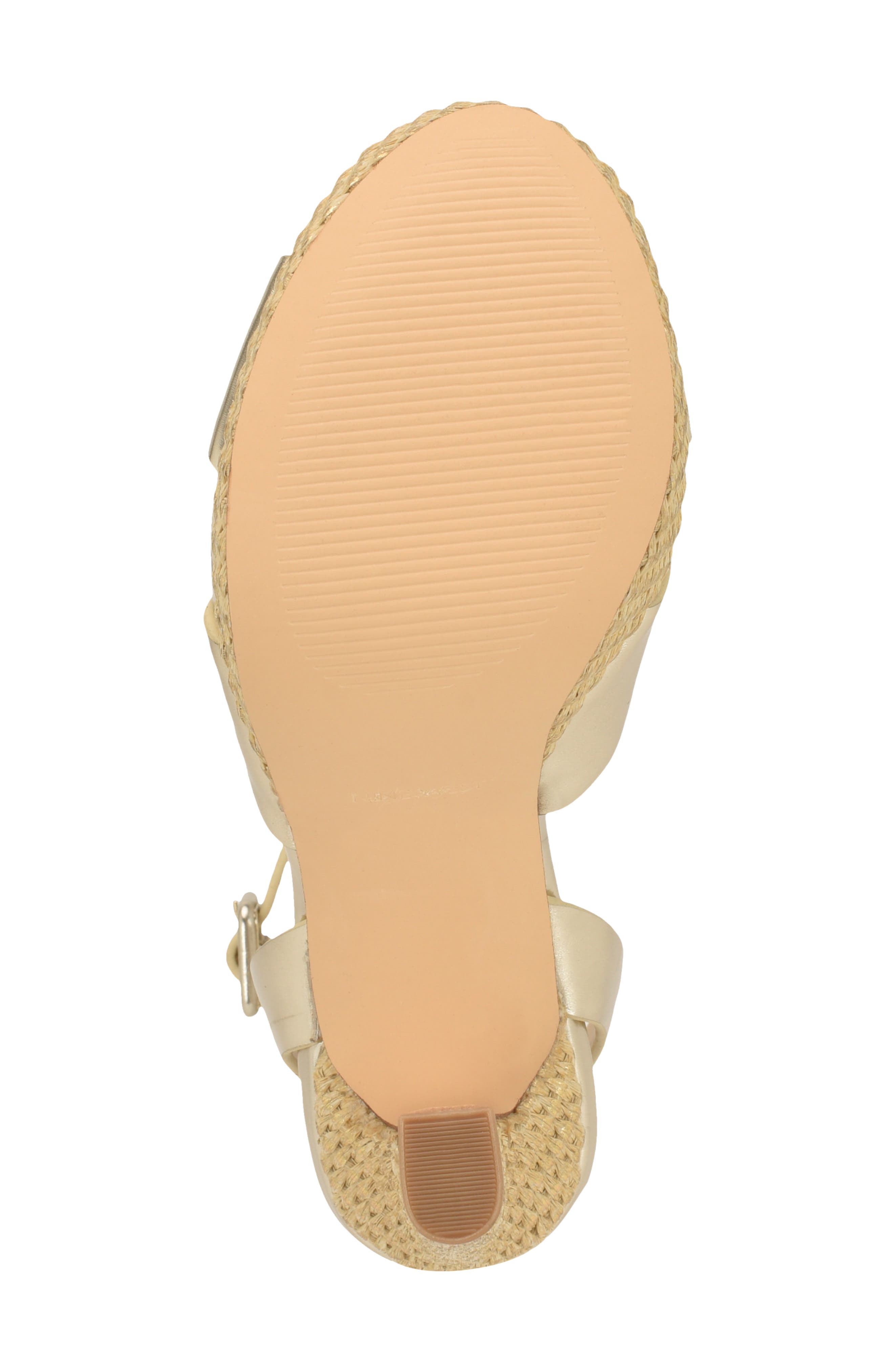 Ankle Strap Platform Sandal, Alternate, color, GOLD