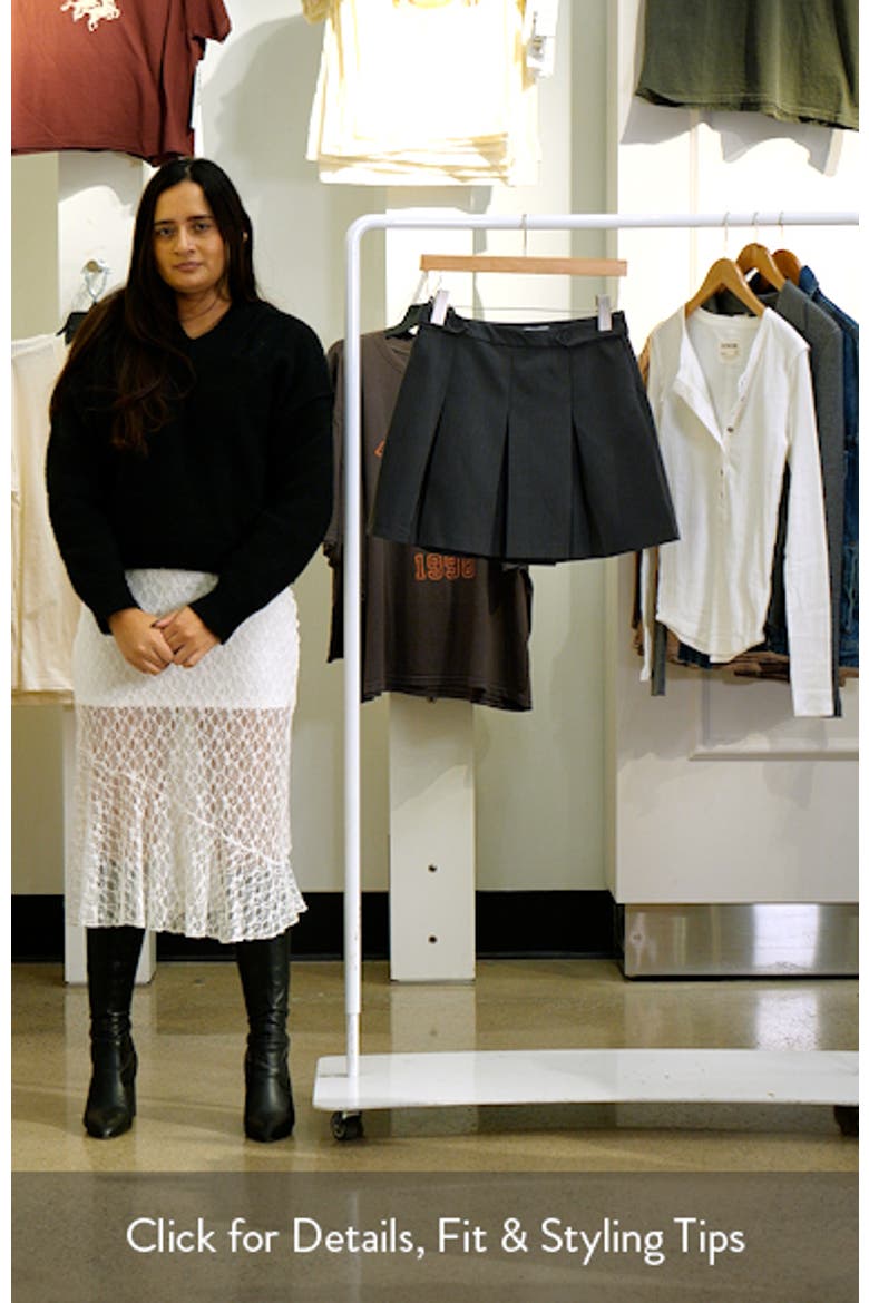 Pleated Miniskirt video
