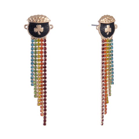 Pot Of Gold Earrings