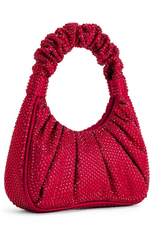 Jw Pei Red Gabbi Handbag With Crystals