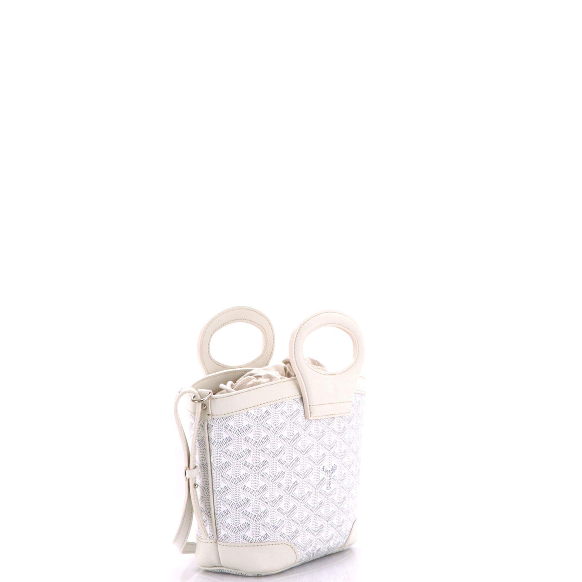 Beluga Bag Coated Canvas Mini, Alternate, color, White