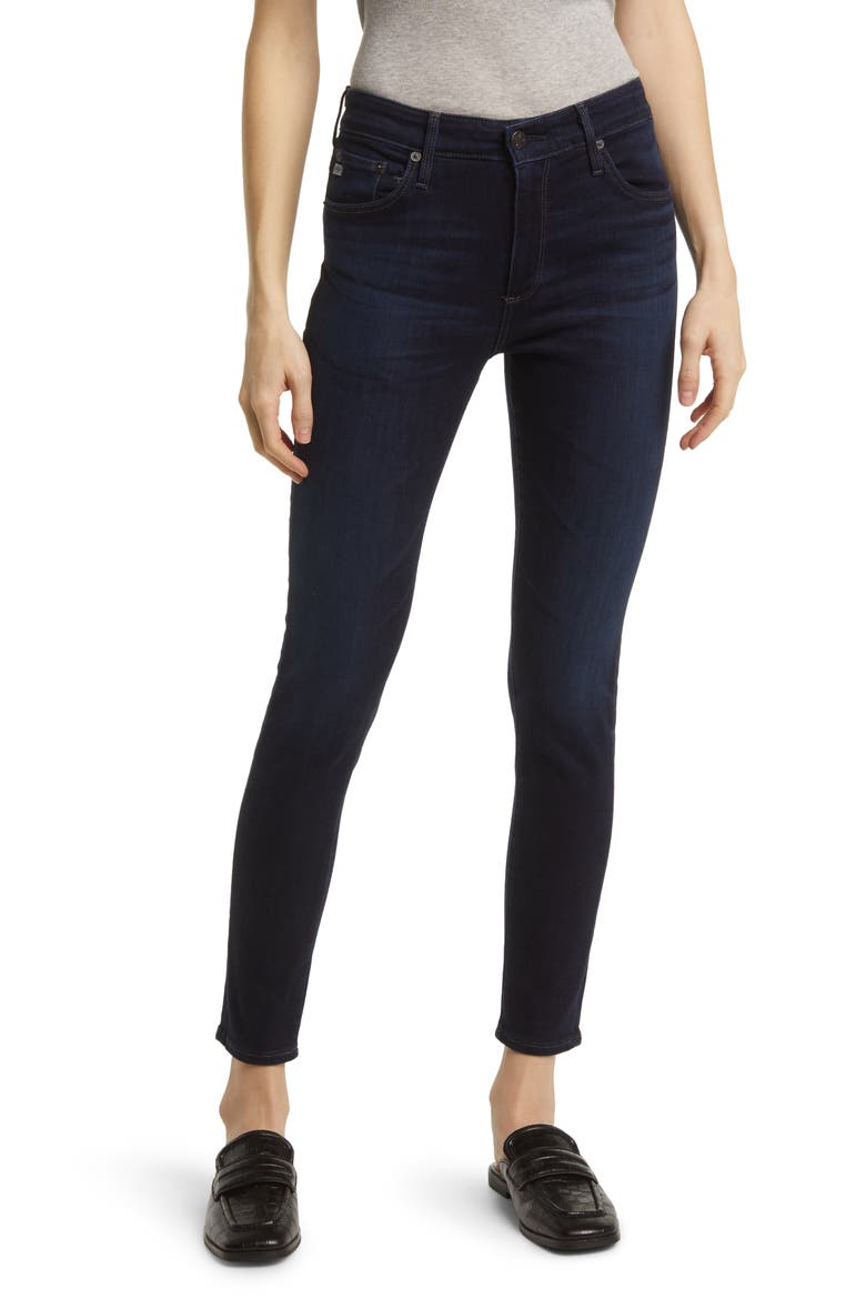 Farrah Skinny Ankle Jeans, Main, color, 2 YEARS SHELTER