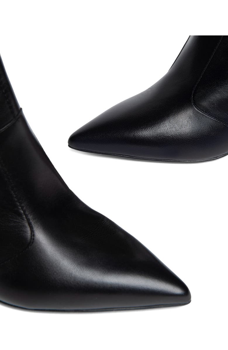 NeroGiardini Mid Heel Dress Bootie, Alternate, color, Black