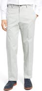 Berle Charleston Khakis Flat Front Cotton Stretch Twill Dress Pants