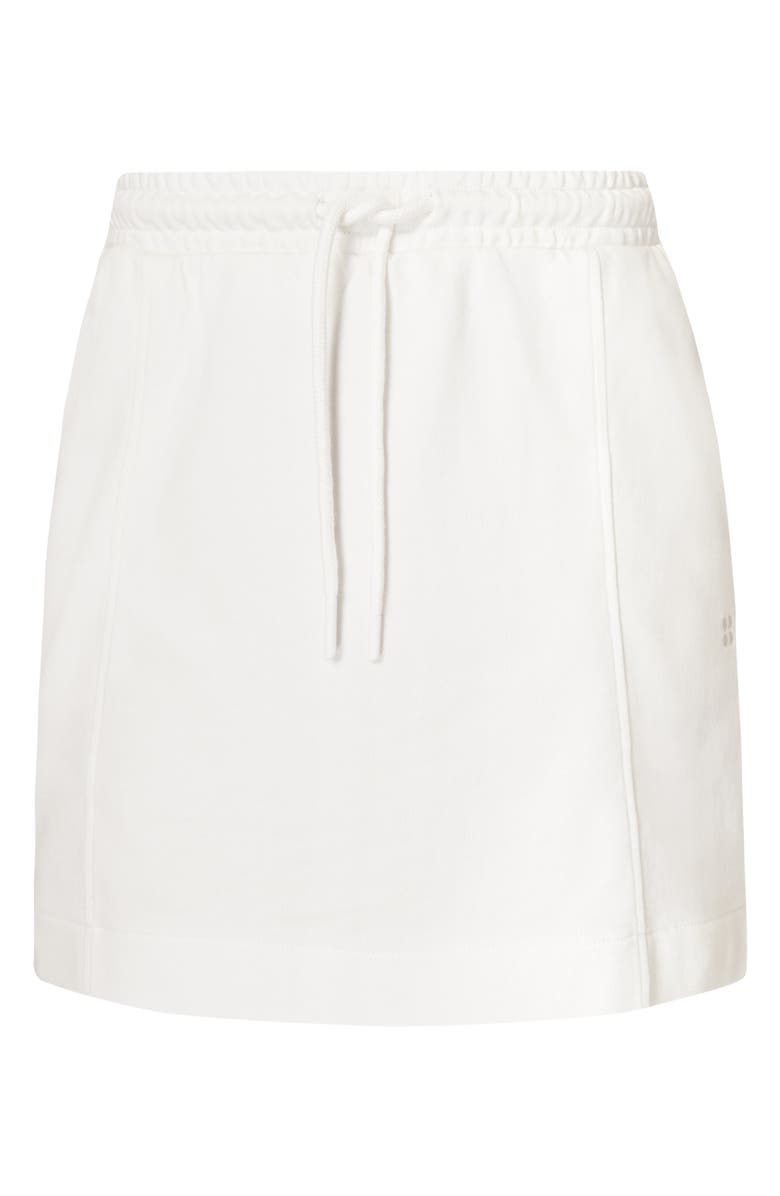 Sweaty Betty After Class Skirt, Alternate, color, Lily White