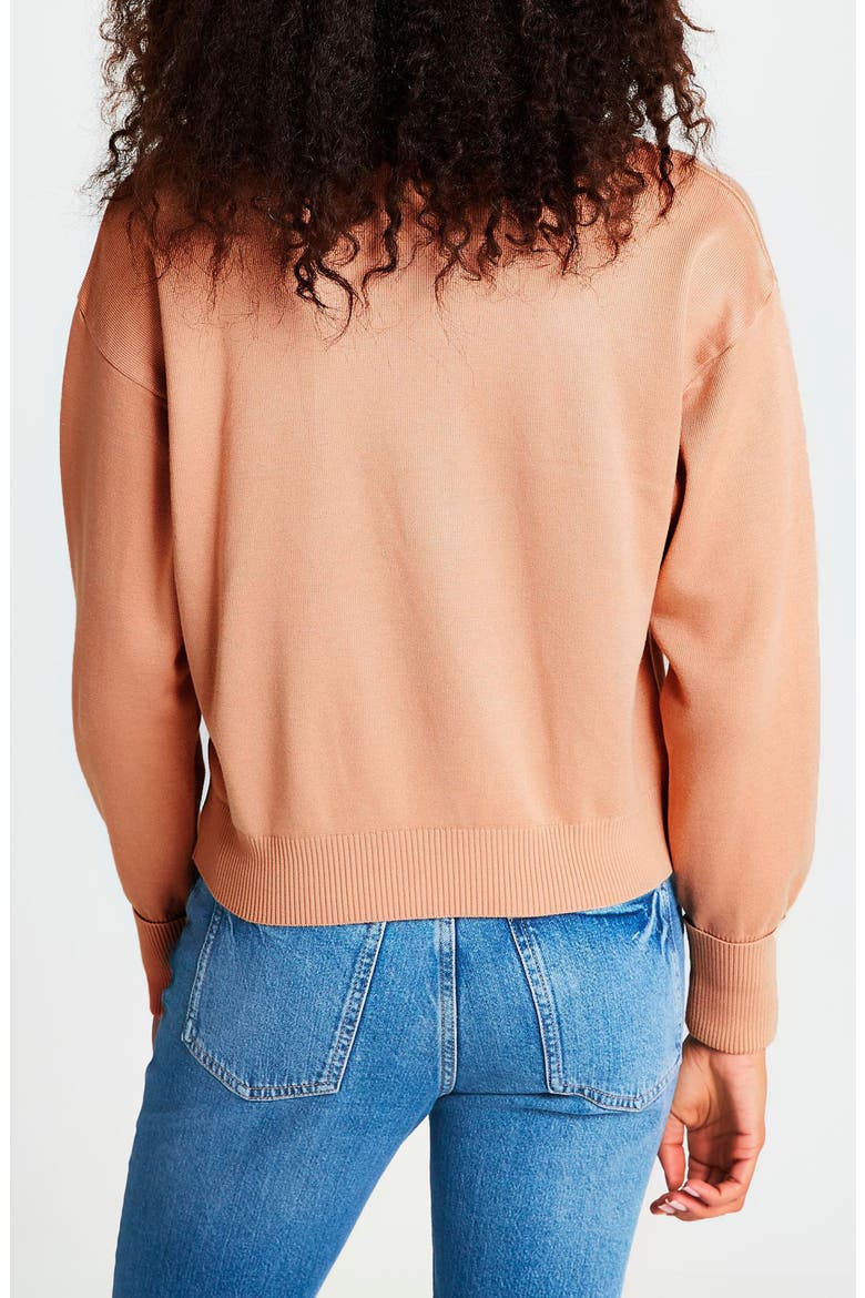 Camisole & Cardigan Set, Alternate, color, BROWN