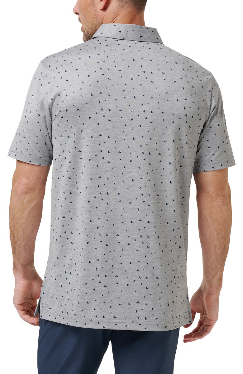TravisMathew Coffee House Polo, Alternate, color, Heather Medium Grey