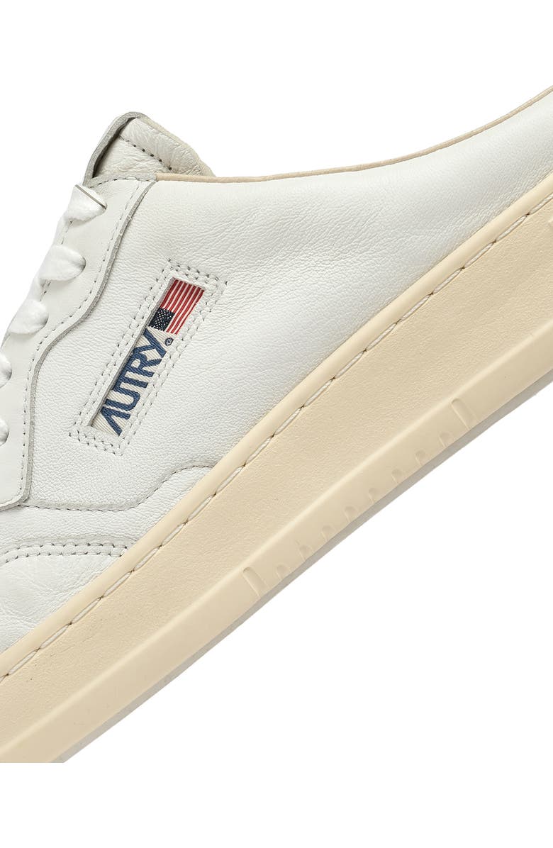 AUTRY Mule Low Sneaker, Alternate, color, Goat/ Goat White