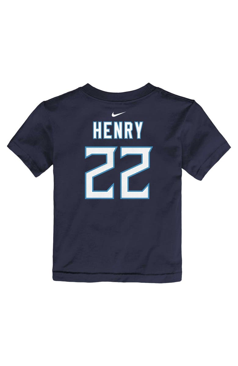 Nike Toddler Nike Derrick Henry Navy Tennessee Titans Player Name & Number T-Shirt, Alternate, color,