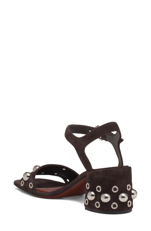 Valentino Nellcote Vlogo Stud Leather Ankle-strap Sandals