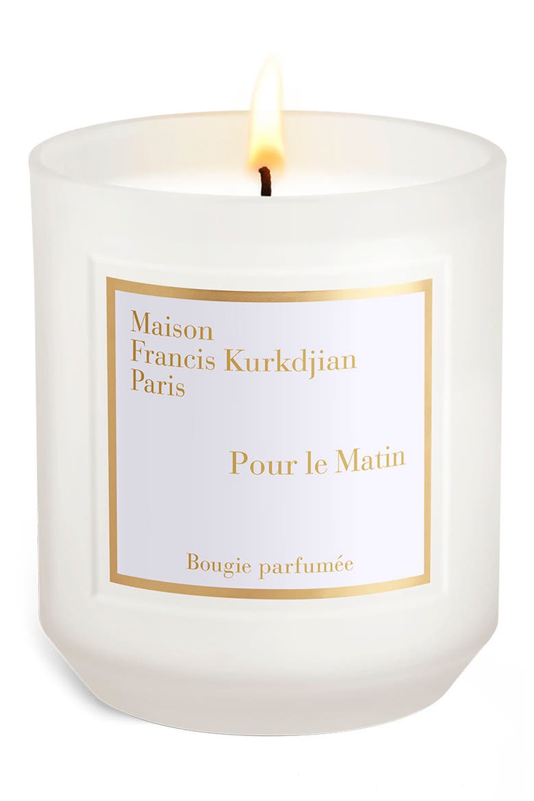 Pour le Matin Scented Candle, Main, color, NO COLOR