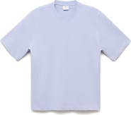 MANGO Relaxed Fit Solid Cotton T-Shirt