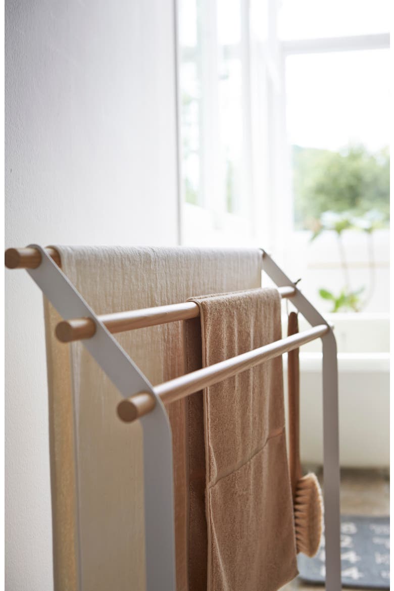 Bath Towel Hanger, Alternate, color, WHITE