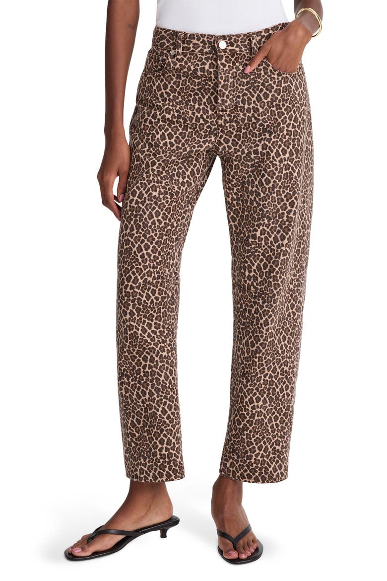 The Darted Barrel Leg Jean, Main, color, DARK MOCHA