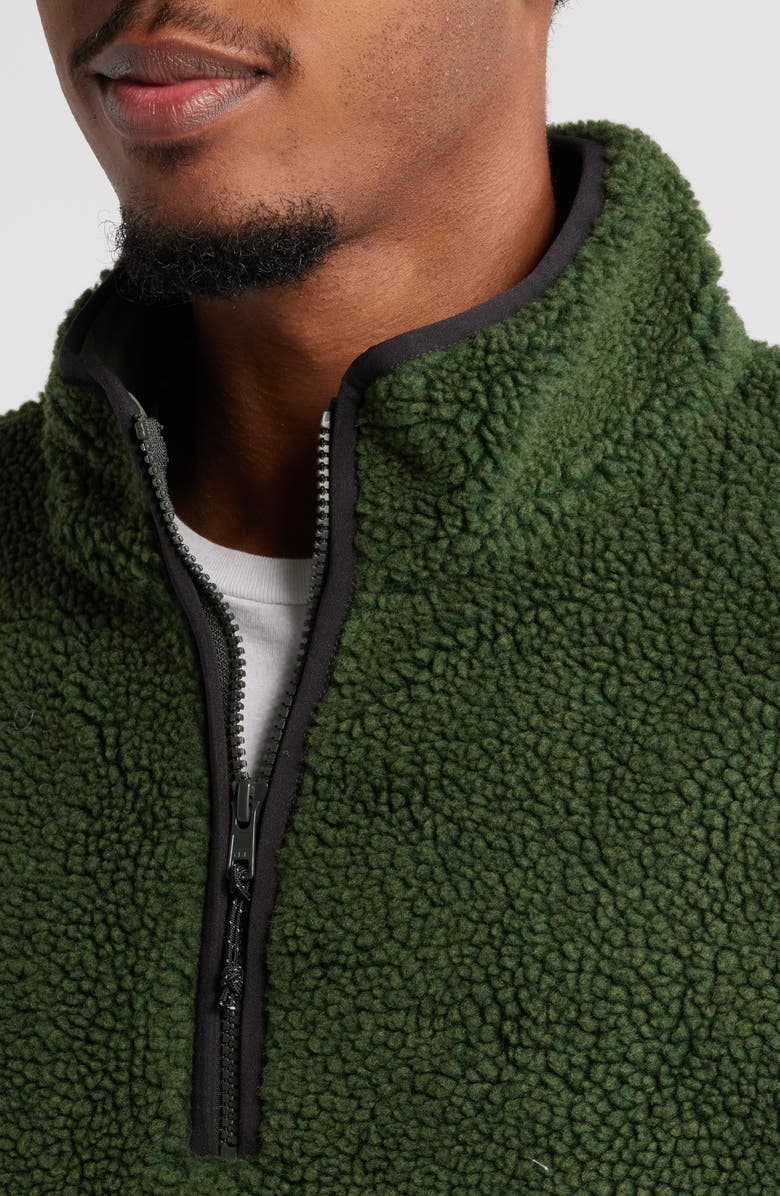 MARKET Forgotten High Pile Fleece Half-Zip Pullover, Alternate, color, 