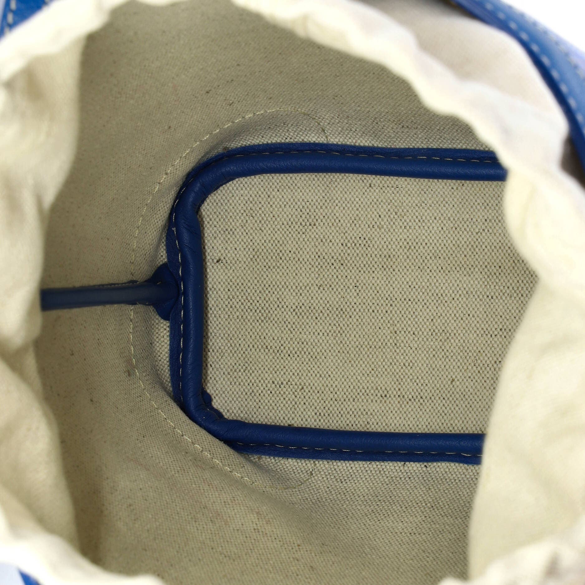 Pre-Owned Goyard Beluga Bag Coated Canvas Mini, Alternate, color, Blue