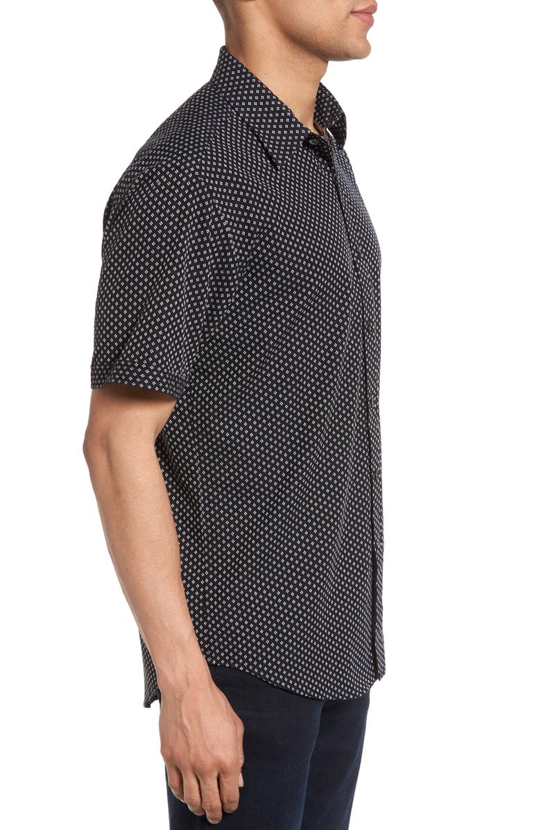 James Campbell Short Sleeve Sport Shirt, Alternate, color, 