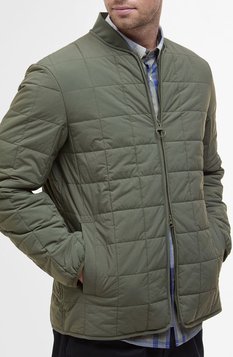 Barbour Elmstone Quilted Bomber Jacket, Alternate, color,