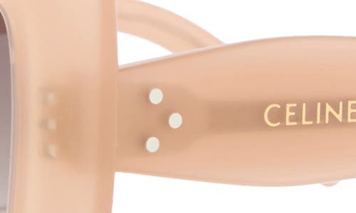 Celine 3 Dots Butterfly Sunglasses In Neutral