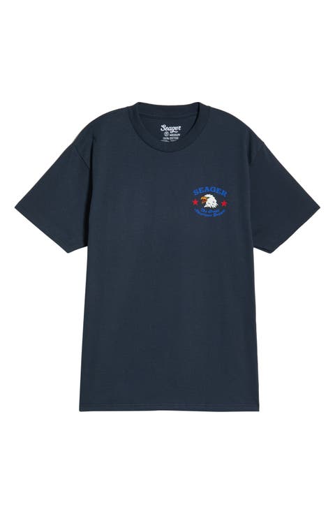 Great American Dream Cotton Graphic T-Shirt