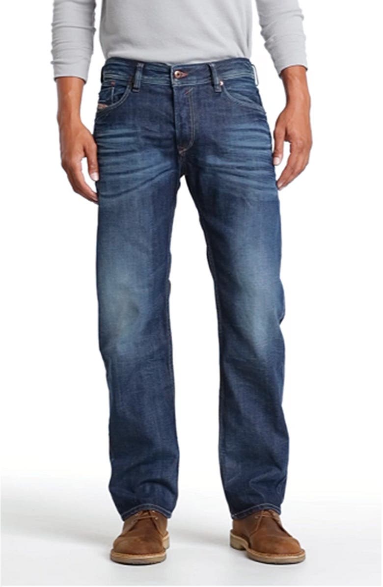 DIESEL<sup>®</sup> 'Waykee' Straight Leg Jeans, Alternate, color, 