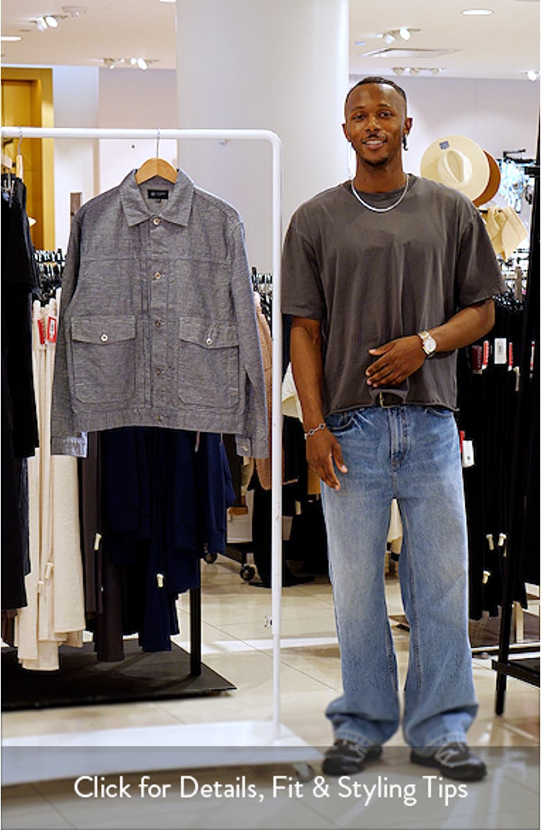 Sid Cotton & Linen Trucker Jacket, sales video thumbnail