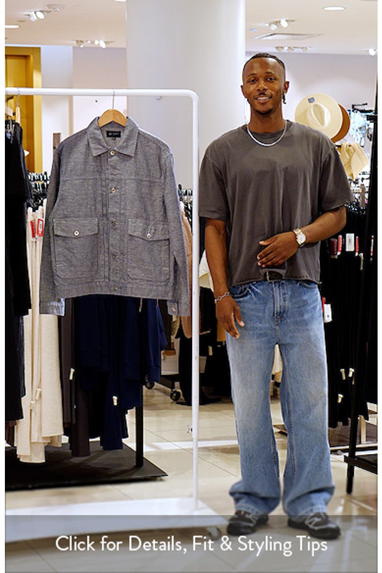 Sid Cotton & Linen Trucker Jacket video