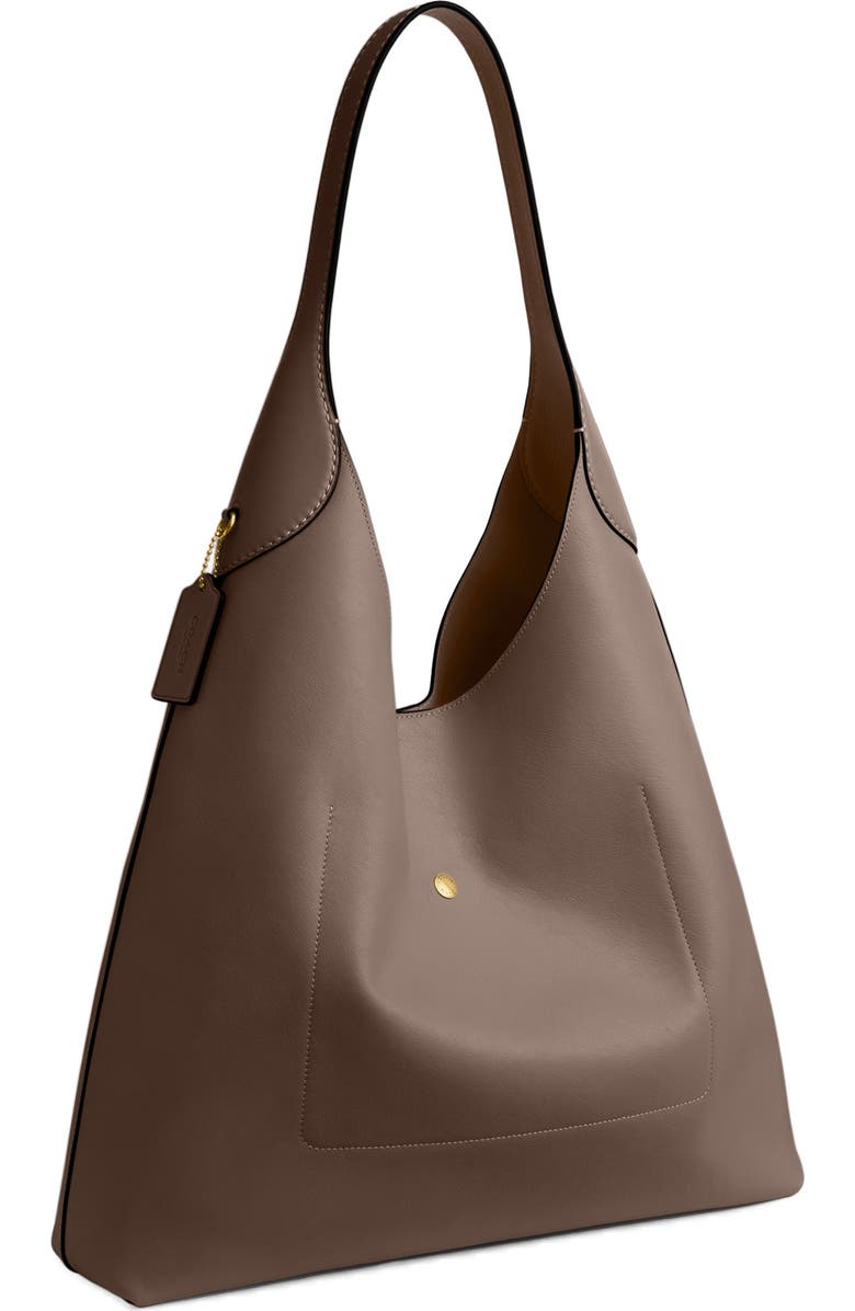 COACH Brooklyn 39 Shoulder Bag, Alternate, color, Dark Stone