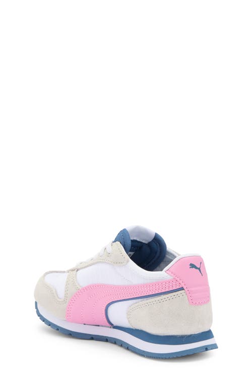 Puma Kids' Siege Sneaker In White-mauved Out-gray