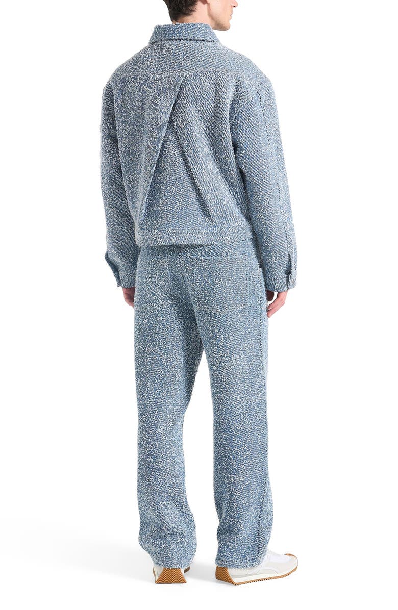 Manière De Voir Damien Boucle Jacket with Back Pleat, Alternate, color, Blue