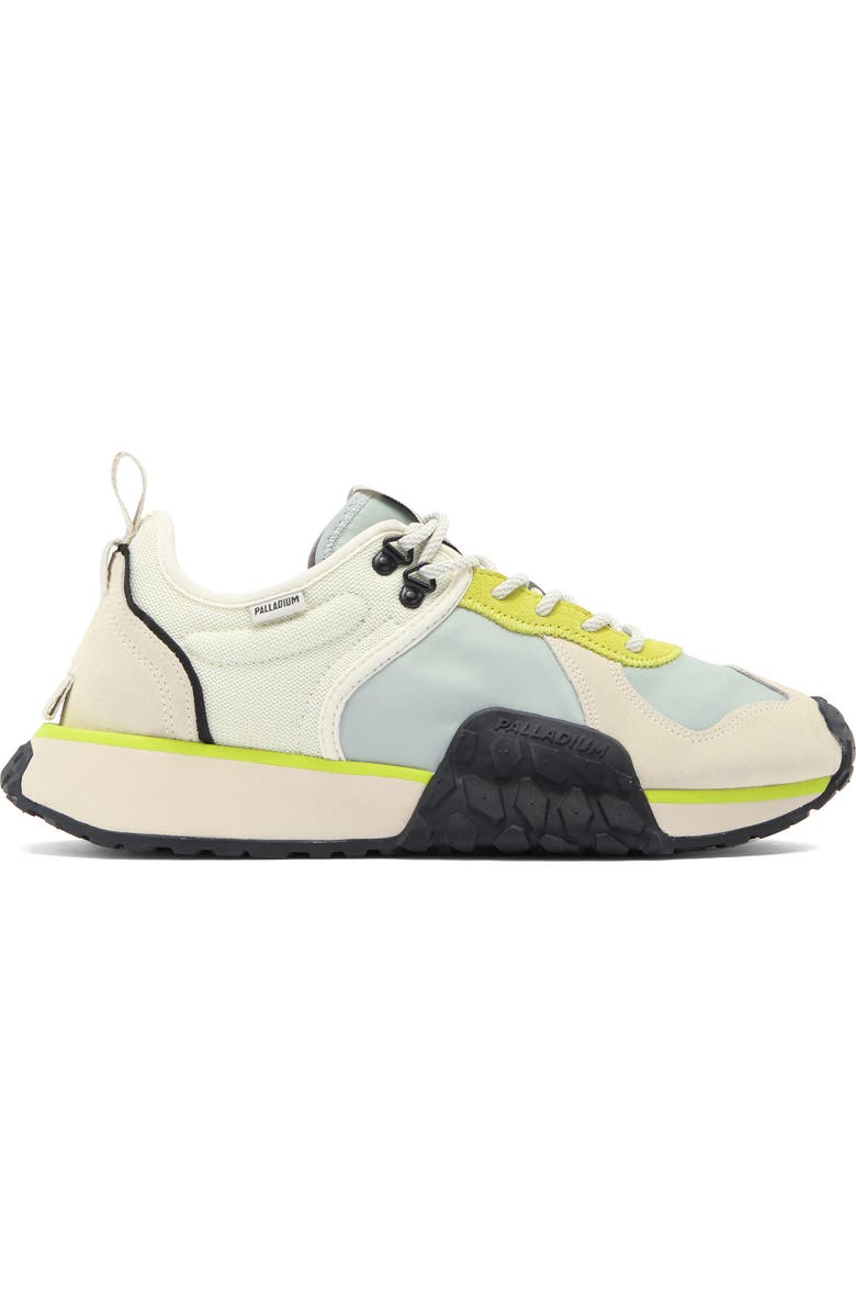 Palladium Troop Runner Sneaker, Alternate, color, Cream White/ Black