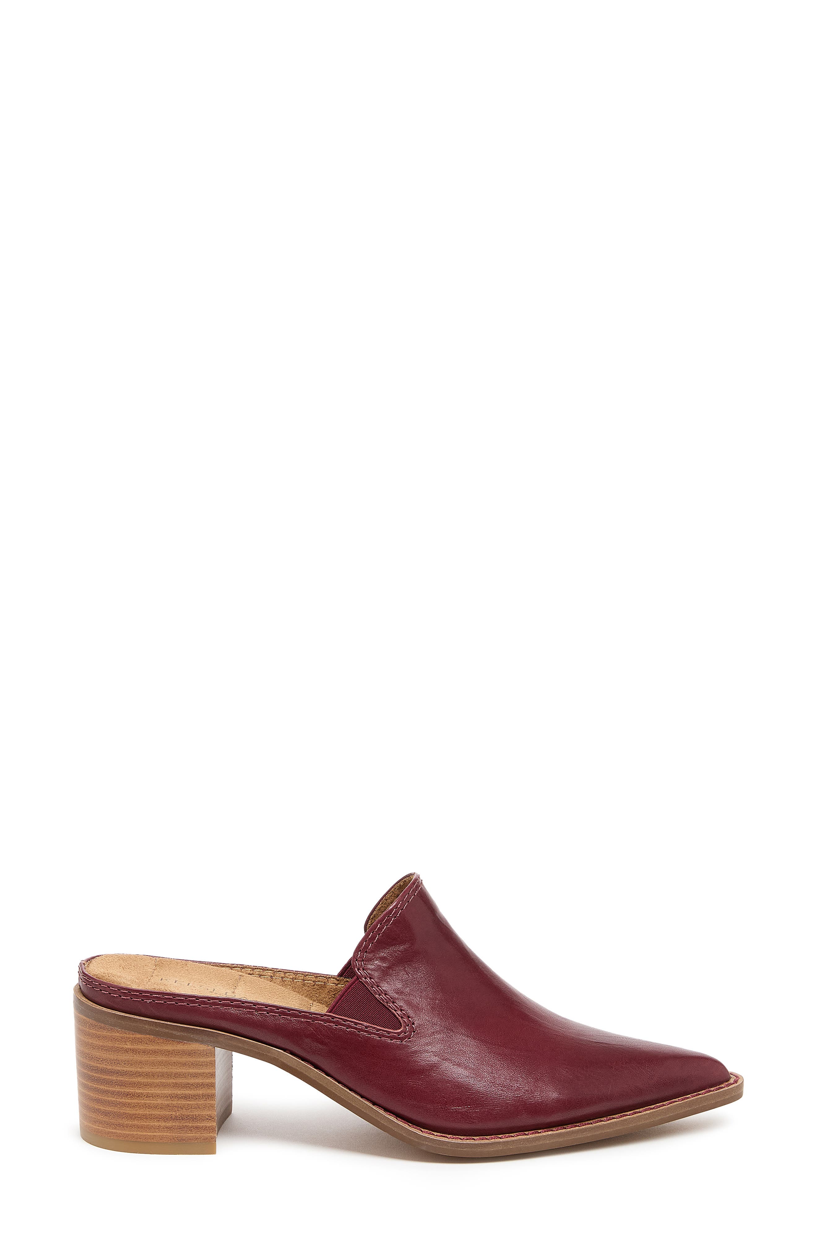 Mason Pointed Toe Loafer Mule, Alternate, color, MERLOT